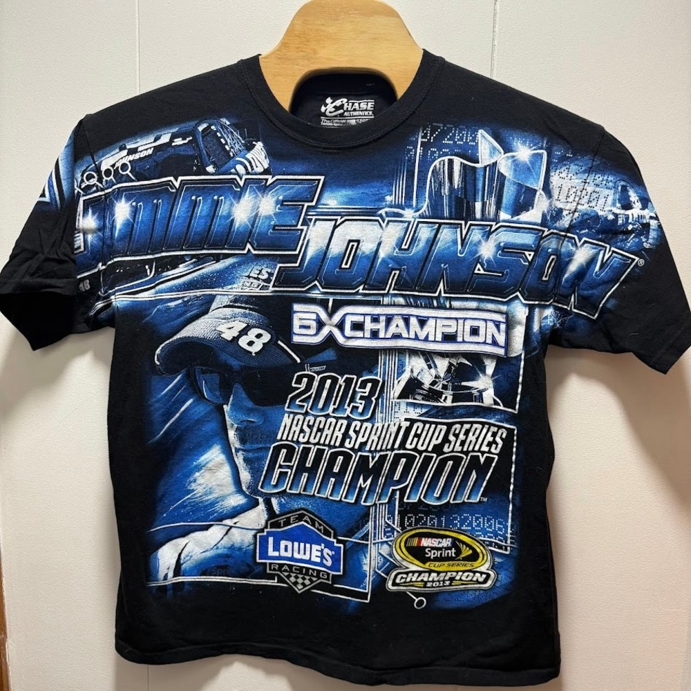 Jimmie Johnson 2013 NASCAR Sprint Cup Series T Shirt Mens XL Chase Authentics